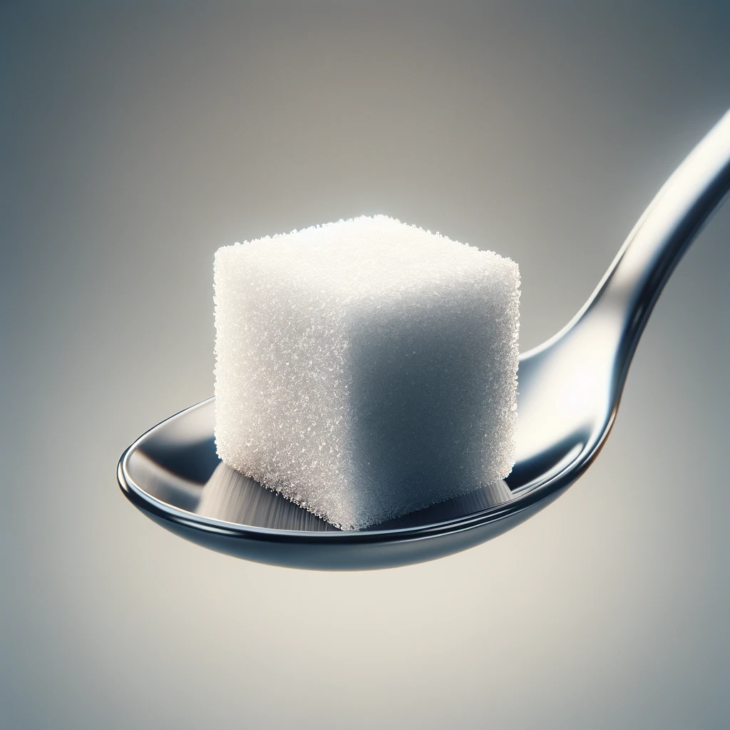 The spoon and the sugar cube